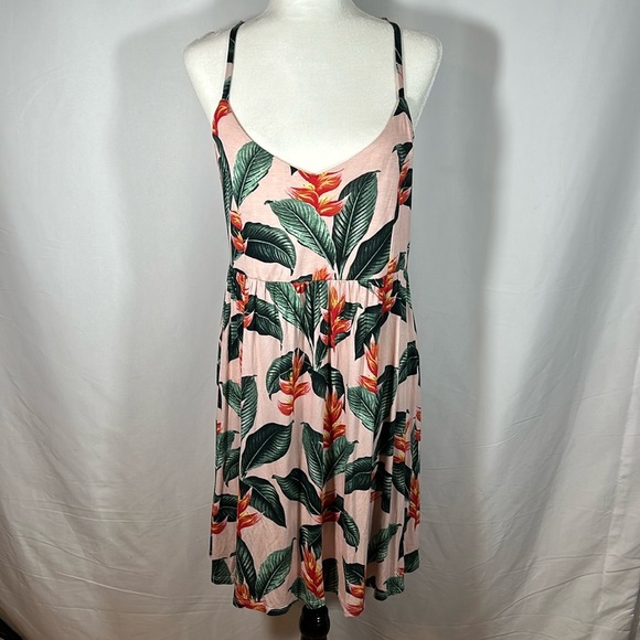 Body Glove Pink & Green Sweet Escape Cover Up Dress NWT - Picture 1 of 9